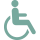 Rum för funktionshindrade finns