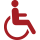Zimmer für Behinderte