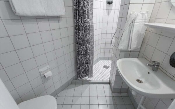 Good Morning Single Room badeværelse