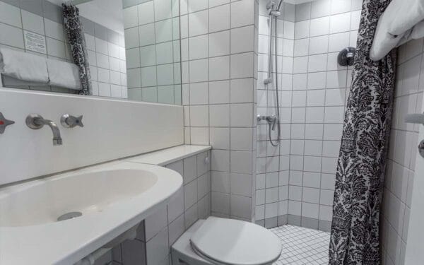 Good Morning Twin Room badeværelse