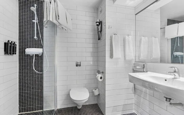 Superior Double Room badeværelse