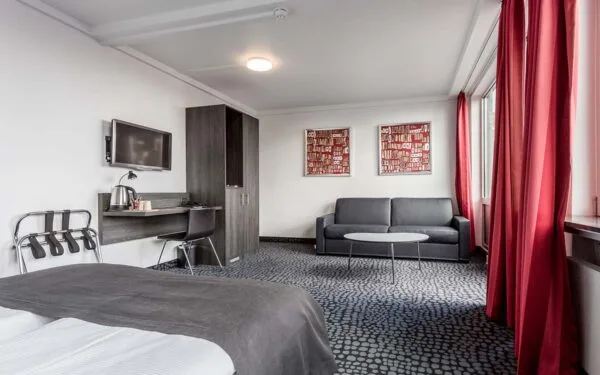 Classic Double Room Four sovesofa