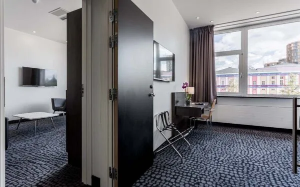 Superior King Room Six gennemgang mellem to værelser