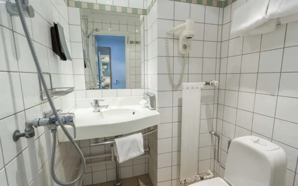 Single Room badeværelse