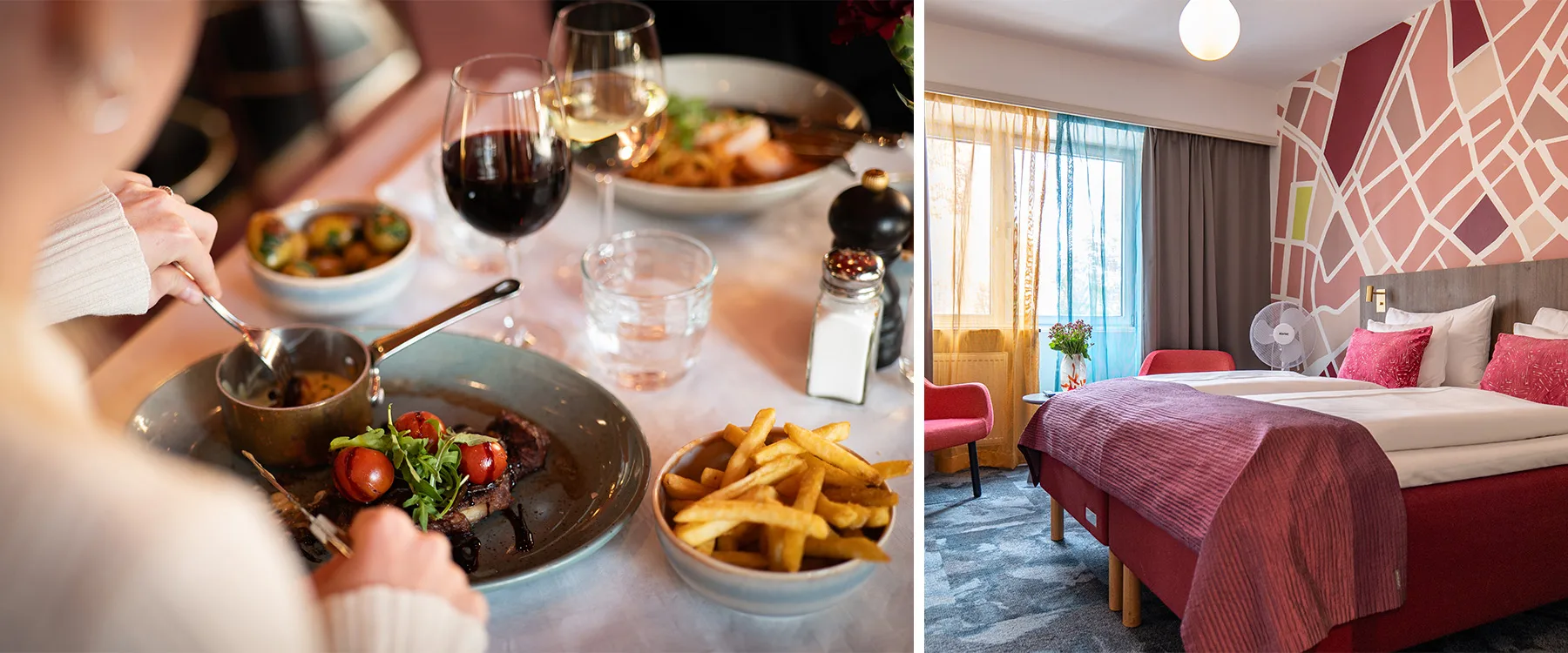 Tag på hotelophold på ProfilHotels Richmond inklusiv 2-retters på Angelini