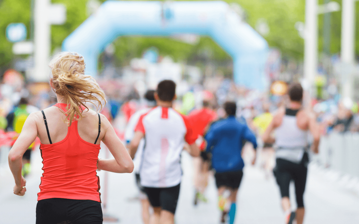 marathon runners
