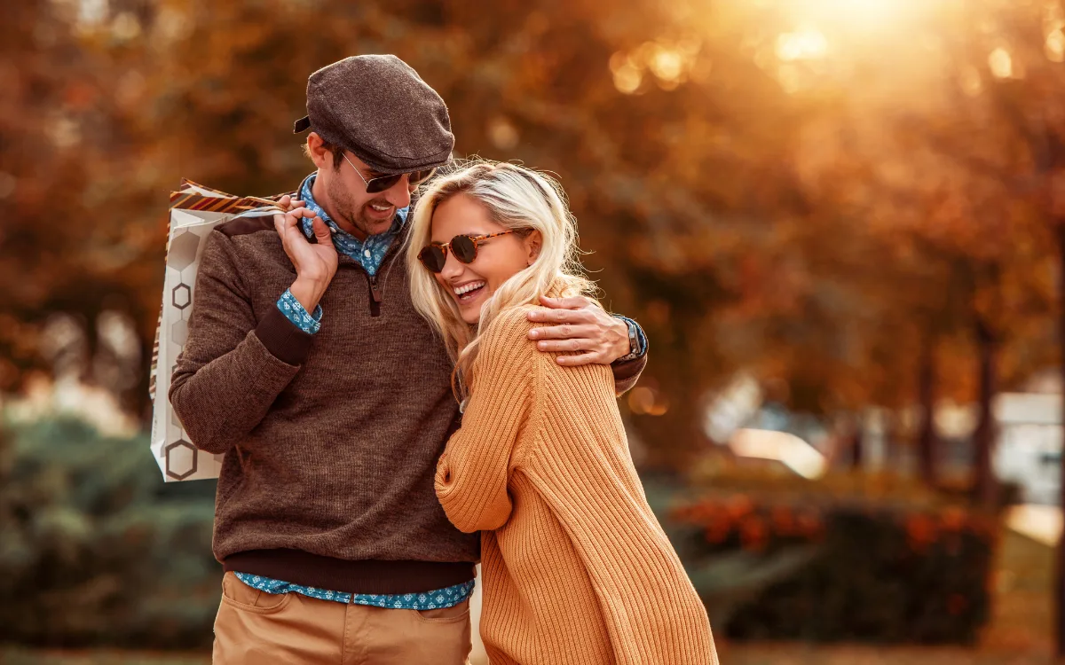 couple walking